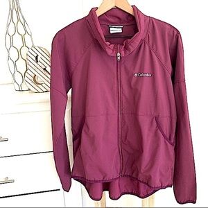 Columbia Windbreaker Swing Jacket Size Medium